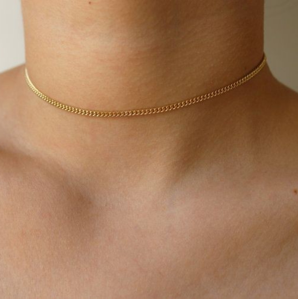 Minimalist Gold Chain Necklace